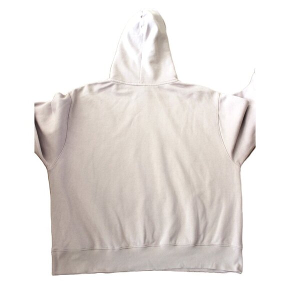 NIKE Oversized Swoosh Fleece Hoodie in Lilac - Size 1X/XL - Picture 12 of 13